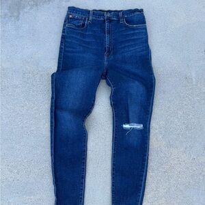 Hudson Center Stage Jeans Dark Blue Skinny Jeans